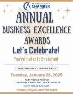 Annual Business Excellence Awards Breakfast Jan. 285